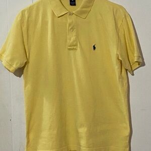 Yellow Polo Shirt kids medium